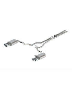 Ford Performance 24 Mustang 5.0L Sport Cat-Back Exhaust - Chrome Tips
