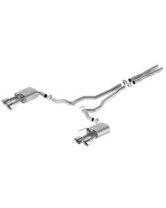 Ford Performance 24 Mustang 5.0L GT Extreme Cat-Back Exhaust W/Valance - Chrome Tips