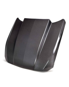 Anderson Composites 24-26 Mustang Type-CJ Double-Sided Carbon Fiber Cowl Hood