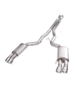 Stainless Works 18+ Ford Mustang GT Redline X-Pipe Performance Connect Cat-Back Exhaust
