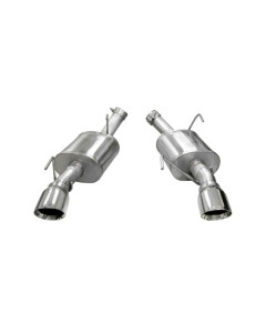 Corsa 05-10 Mustang GT500 5.4L V8 Polished Xtreme Axle-Back Exhaust