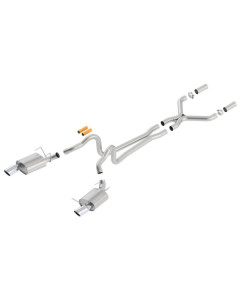 Borla 13-14 Mustang GT/Boss 302 5.0L V8 RWD Single Split Rear Exit ATAK Cat-Back Exhaust