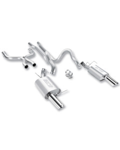 Borla 11-12 Mustang GT 5.0L 8cyl 6spd RWD Agressive ATAK Cat-Back Exhaust