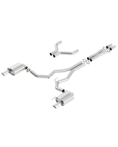 Borla Atak Cat-Back 15-17 Ford Mustang GT 5.0L V8 MT/AT 3in pipe 4in tip