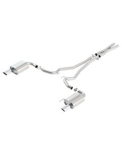 Borla Atak S Cat-Back 15-17 Ford Mustang GT 5.0L V8 MT/AT 2.5in pipe 4in tip