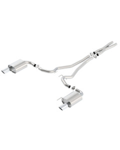 Borla S-Type Cat-Back 15-17 Ford Mustang GT 5.0L V8 MT/AT 2.5in pipe 4in tip