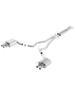 Borla 15-20 Mustang Shelby GT350 5.2L ATAK Cat-Back Exhaust (Uses Factory Valence)