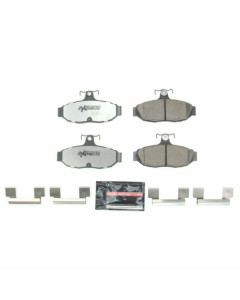 Power Stop 1993 Ford Mustang Rear Z26 Extreme Street Brake Pads w/Hardware