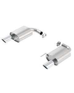 Borla S-Type Rear Section 15-17 Ford Mustang GT 5.0L V8 MT/AT 2.5in pipe 4in tip