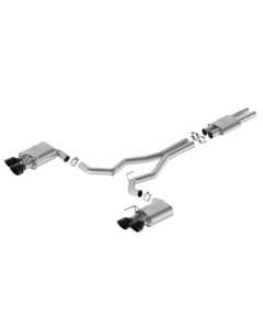 Ford Performance 24 Mustang Dark Horse 5.0L Cat-Back Sport Active Exhaust - Black Tip