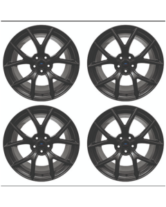 Ford Performance 15-23 Mustang19x10.5in & 19x11in Wheel Kit w/TPMS - Matte Black