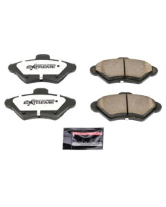 Power Stop 94-98 Ford Mustang Front Z26 Extreme Street Brake Pads w/Hardware