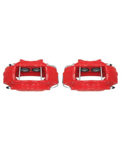 Power Stop 07-14 Ford Mustang Front Red Calipers w/o Brackets - Pair