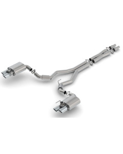 Borla 18-23 Mustang GT 5.0L AT/MT 3in S-Type Cat-Back Exhaust w/ Valves