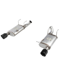 aFe MACHForce XP Exhaust 11-14 Ford Mustang GT V8-5.0L 3in. Stainless Steel Axle-Back w/Black Tips