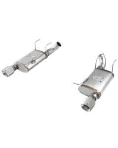 aFe MACHForce XP Exhaust 11-14 Ford Mustang GT V8-5.0L 3in. SS Axle-Back w/Polished Tips
