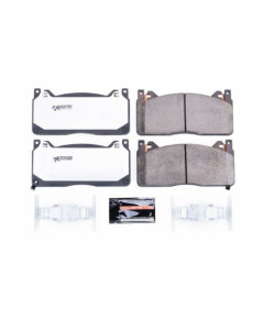 Power Stop 16-19 Ford Mustang Front Z26 Extreme Street Brake Pads w/Hardware