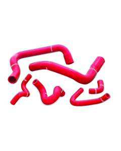 Mishimoto 86-93 Ford Mustang Red Silicone Hose Kit