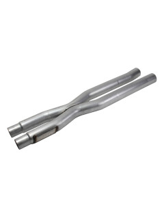 BBK 15-26 Mustang GT 5.0L Resonator Delete X-Pipe (For Use w/Shorties Or Stock Manifolds)