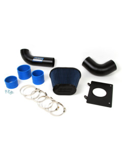 BBK 86-93 Mustang 5.0 Cold Air Intake Kit - Fenderwell Style - Blackout Finish