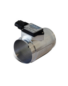 BBK 86-93 Mustang 5.0 Mass Air Meter 76mm 24 lb Inj. Cold Air Calibration CNC Billet Housing
