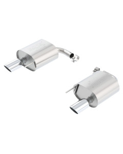 Borla Atak Rear Section 15-17 Ford Mustang 2.3L EcoBoost MT/AT 2.25in pipe 4in tip