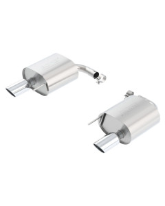 Borla S Type Rear Section 15-17 Ford Mustang 2.3L EcoBoost MT/AT 2.25in pipe 4in tip