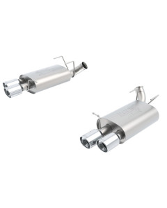 Borla 13-14 Mustang GT500 GT 5.8L V8 RWD Dual Split Rear Exit ATAK Exhaust Rear Section Only