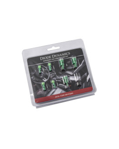 Diode Dynamics Mustang Interior LED Light Kit 18-19 Mustang Stage 1 - Green