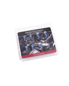Diode Dynamics 18-19 Mustang Stage 2 Mustang Interior LED Light Kit - Blue