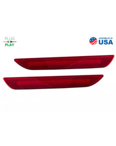 Diode Dynamics 15-23 EU/AU Ford Mustang LED Sidemarkers - Red (Pair)