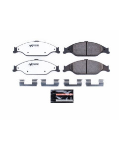 Power Stop 99-04 Ford Mustang Front Z26 Extreme Street Brake Pads w/Hardware