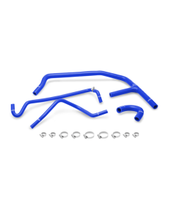 Mishimoto 15-23 Ford Mustang EcoBoost Blue Silicone Ancillary Hose Kit