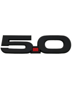 Ford Performance 15-26 Mustang 5.0L Fender Emblem Black