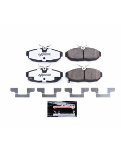 Power Stop 2012 Ford Mustang Rear Z26 Extreme Street Brake Pads w/Hardware