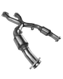 Kooks 99-04 Ford Mustang GT / Cobra 3in In x 2 1/2in OEM Out GREEN Cat SS X Pipe Kooks HDR Req