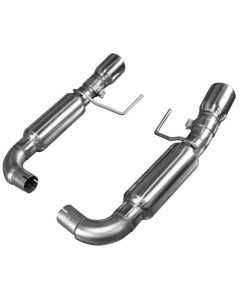Kooks 15-17 Mustang 5.0L 4V OEM x 3in Axle-Back Exhaust (Chrome Tips)