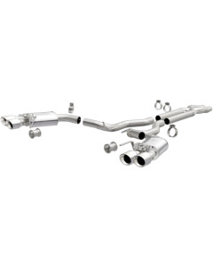 MagnaFlow SYS Cat-Back 18-23 Mustang GT 5.0L Competition Dual Exit Polished 4in Tips