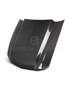 Anderson Composites 2013-2014 Ford Mustang Type-CJ Carbon Fiber Cowl Hood