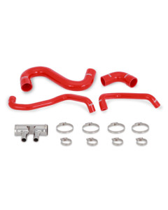 Mishimoto 15-23+ Mustang GT Silicone Lower Radiator Hose - Red