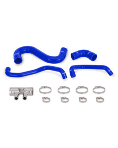 Mishimoto 15-23+ Mustang GT Silicone Lower Radiator Hose - Blue
