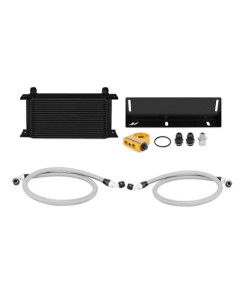 Mishimoto 79-93 Ford Mustang 5.0L Thermostatic Oil Cooler Kit - Black