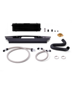 Mishimoto 15-17 Mustang GT Thermostatic Oil Cooler Kit - Black