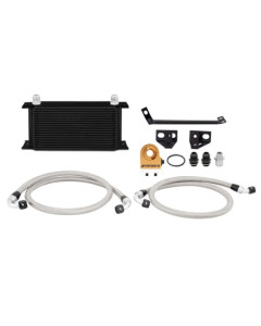 Mishimoto 15-23 Mustang EcoBoost Thermostatic Oil Cooler Kit - Black