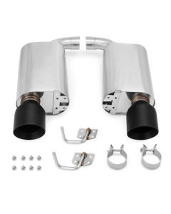 Mishimoto 2015+ Ford Mustang GT Street Axle-Back Exhaust w/ BlackTips
