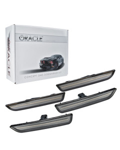 Oracle 10-14 Ford Mustang Concept Sidemarker Set - Tinted - No Paint SEE WARRANTY