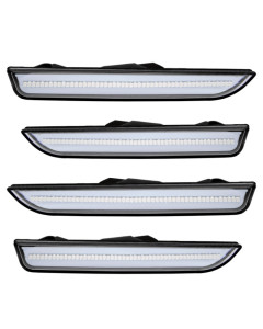 Oracle 10-14 Ford Mustang Concept Sidemarker Set - Clear - No Paint SEE WARRANTY