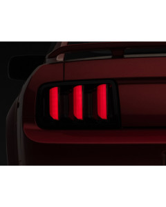Raxiom 05-09 Ford Mustang Vector V2 LED Tail Lights- Black Housing (Smoked Lens)