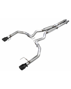 AWE 24-26 Mustang GT Fastback S650 RWD Track Edition Cat-Back Exhaust w/ Dual Diamond Black Tips