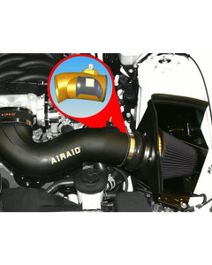 Airaid 05-09 Mustang GT 4.6L MXP Intake System w/ Tube (Dry / Black Media)
